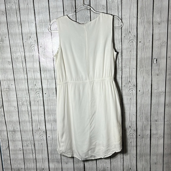 Kenji cream Beaded-sequined-Embroidered Front Sleeveless Lined dress size 8 - Picture 12 of 12